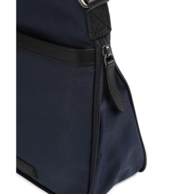 The Chesterfield Brand Fusion Malmo Crossbody bag nylon, leather navy