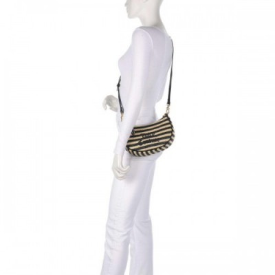 Juicy Couture Blossom Straw S Shoulder bag synthetic black/beige