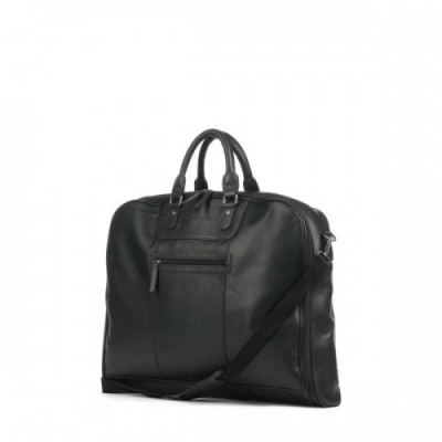 The Chesterfield Brand Cow Wax Pull Up Josh Garment bag black 60 cm
