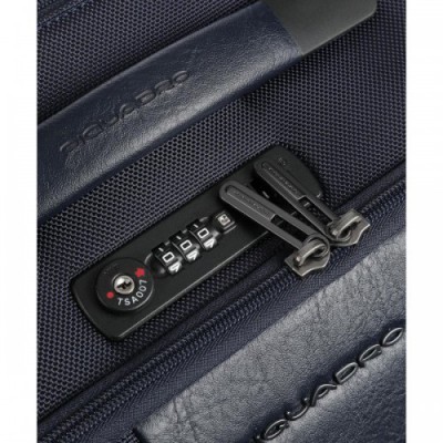 Piquadro Rolling briefcase dark blue 53 cm