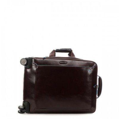 Piquadro Blue Square Spinner (4 wheels) mahogany 55 cm
