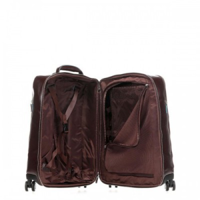 Piquadro Blue Square Spinner (4 wheels) mahogany 55 cm