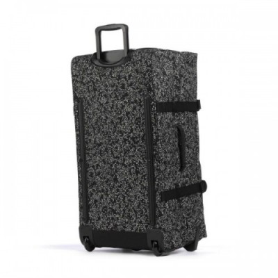 Eastpak Tranverz L Travel bag with wheels black/silver 79 cm