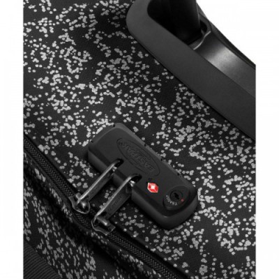 Eastpak Tranverz L Travel bag with wheels black/silver 79 cm