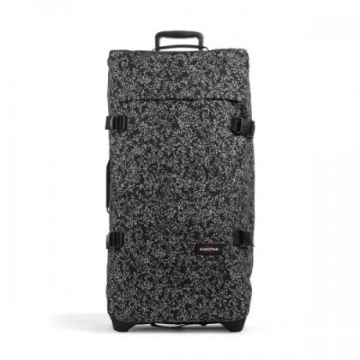 Eastpak Tranverz L Travel bag with wheels black/silver 79 cm