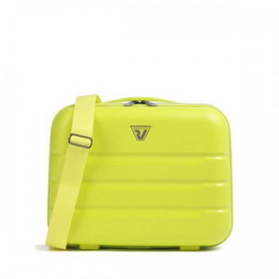 Roncato B-Flying Spot Beauty case yellow green 34 cm