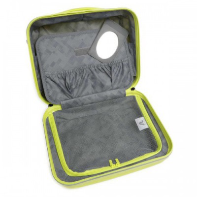 Roncato B-Flying Spot Beauty case yellow green 34 cm