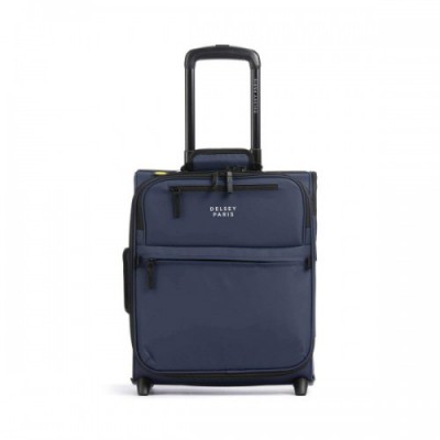 Delsey Paris Maubert 2.0 Spinner (4 wheels) blue 45 cm