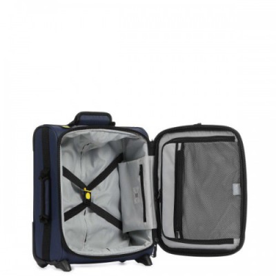 Delsey Paris Maubert 2.0 Spinner (4 wheels) blue 45 cm