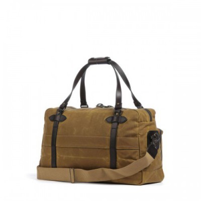 Filson Oil Finish Tin Cloth 24HR Duffle Weekend bag tan 50 cm