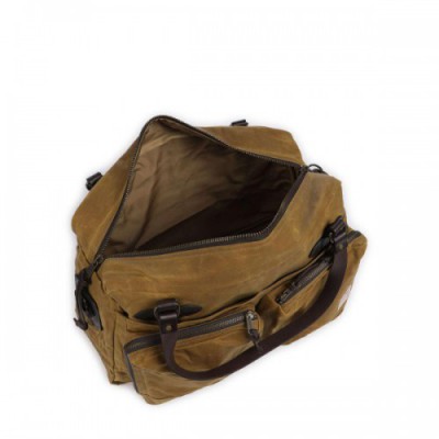 Filson Oil Finish Tin Cloth 24HR Duffle Weekend bag tan 50 cm