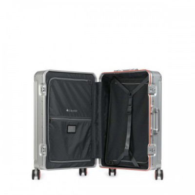 Travelite Next Spinner (4 wheels) silver 67 cm