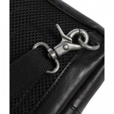 Spikes & Sparrow Apache Sling bag fine grain leather black