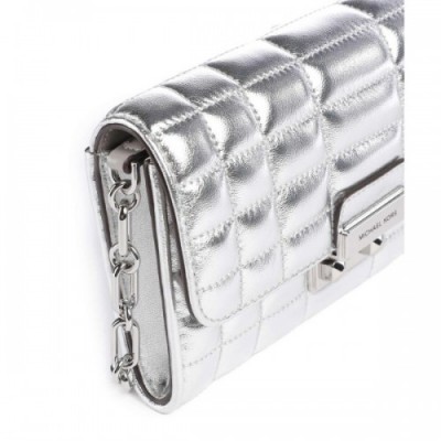 Michael Kors Tribeca Crossbody bag synthetic silver