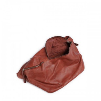 Taschendieb Wien Kohlmarkt 7 Sling bag grained cow leather auburn