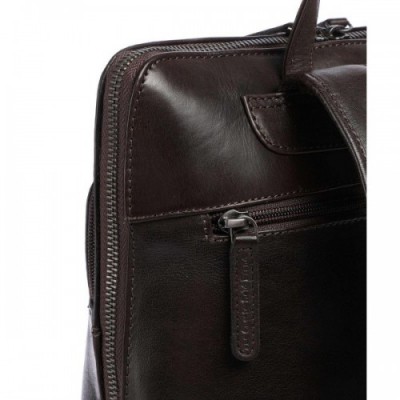 The Chesterfield Brand Novum Fornella Backpack 13″ leather dark brown