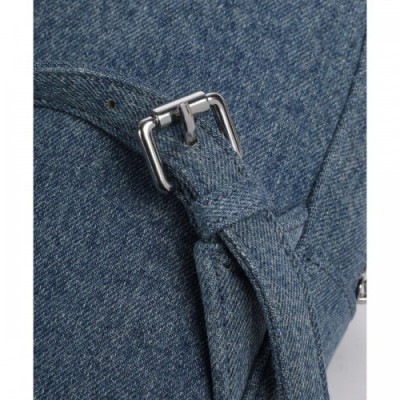 Love Moschino Denim Backpack cotton jeans