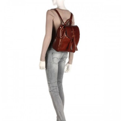 The Bridge Florentin Backpack leather brown