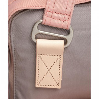 Doughnut Macaroon Backpack 14″ nylon antique pink