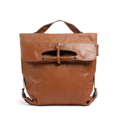 Aunts & Uncles Grandma's Luxury Club Mrs. Mince Pie Backpack bag fine grain cow leather cognac