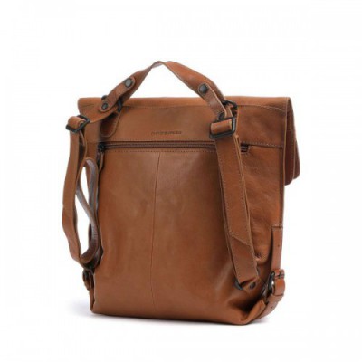 Aunts & Uncles Grandma's Luxury Club Mrs. Mince Pie Backpack bag fine grain cow leather cognac