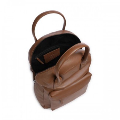 Markberg Romina Backpack grained cow leather tan