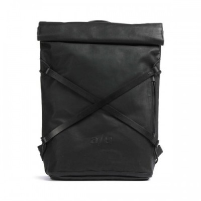 Aunts & Uncles Japan Osaka Rolltop backpack 15″ canvas black