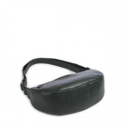 Aunts & Uncles Jamie's Orchard Crocus Crossbody bag fine grain cow leather dark green