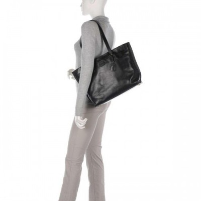 Brics Volterra L Tote bag leather black