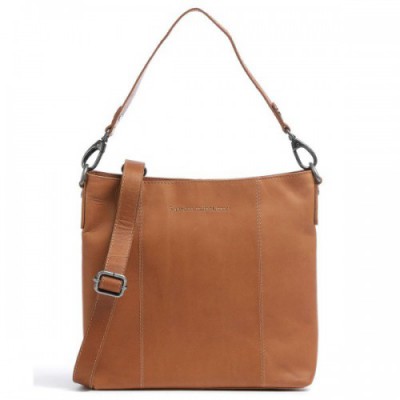 The Chesterfield Brand Cow Wax Pull Up Kos Hobo bag pull-up cow leather cognac