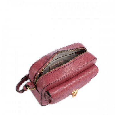 Coccinelle Beat Soft Crossbody bag grained cow leather antique pink
