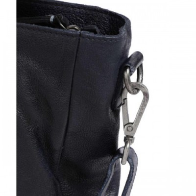 Taschendieb Wien Versöhnungsstraße 1 Tote bag grained cow leather navy