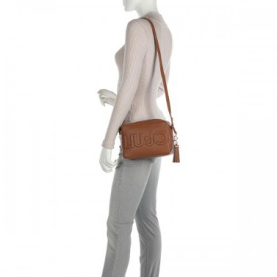 Liu Jo Logo Crossbody bag synthetic tan