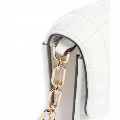 Michael Kors Tribeca Crossbody bag lamb leather white