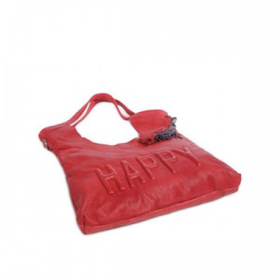 Taschendieb Wien Versöhnungsstraße 2 Tote bag grained cow leather red
