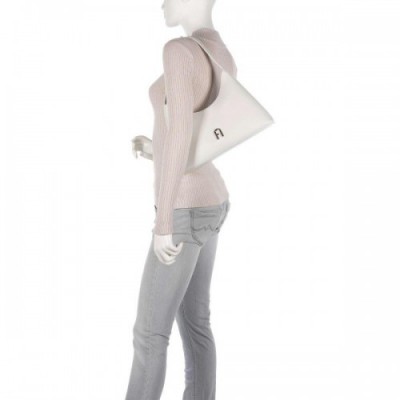 Furla Diamante S Shoulder bag leather ivory