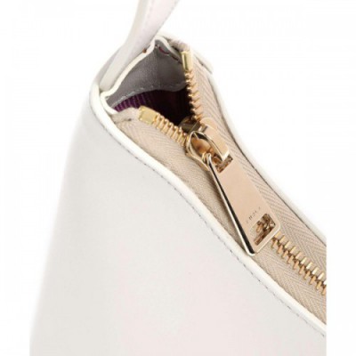 Furla Diamante S Shoulder bag leather ivory