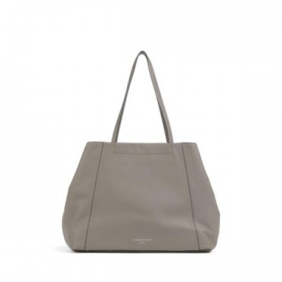 Liebeskind Chudy Harris L Tote bag fine grain cow leather taupe