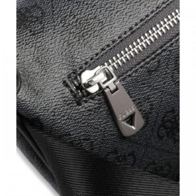 Guess Vezzola Eco Fanny pack synthetic dark grey